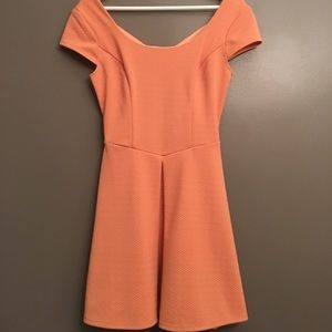 B Darlin Vintage-Looking Criss-Cross Back Dress